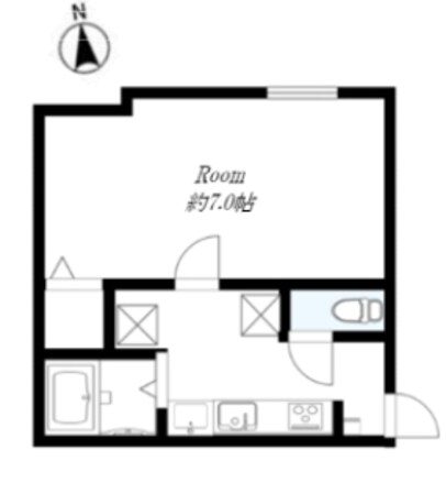 グランクオール西川口の物件間取画像